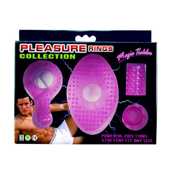 Zevk Seti Penis ve Vajina için Pleasure Ring - Görsel 1