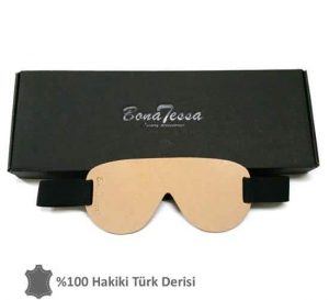 Bona Tessa Naturel Deri Yüz Maskesi BDSM - Görsel 2