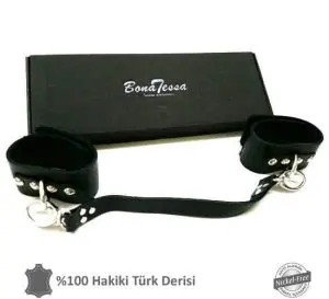 Bona Tessa Siyah Ayak Kelepçesi BDSM - Görsel 2