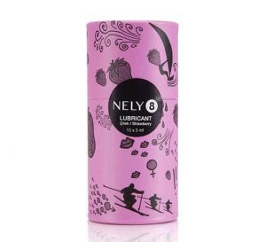 Nely8 Çilek Aromalı 15x5ML. Kayganlaştırıcı Jel - Görsel 2