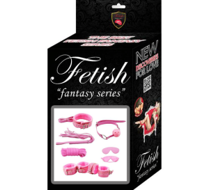 Fetish Fantezi Seri Pembe Set