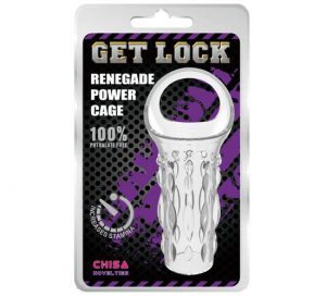 Get Lock Tırtıklı Penis & Testis Kılıfı¨