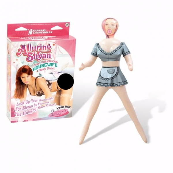 Alluring Shyan Hizmetçi Kiyafetli Şişme Manken - Görsel 2