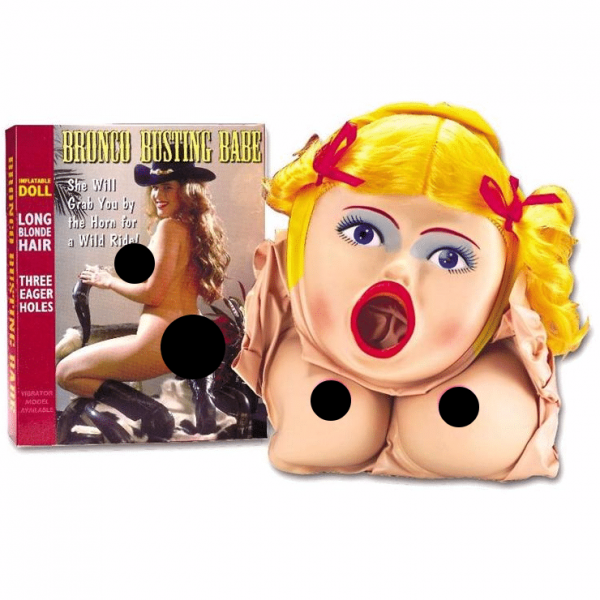 Bronco Busting Şişme Manken - Görsel 1
