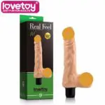 Real Feel Cyberskin 20 CM Titreşimli Vibratör Penis - Görsel 2