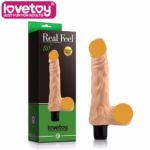 Real Feel Cyberskin 20 CM Titreşimli Vibratör Penis