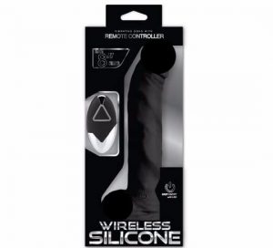 Wireless Silicone Kablosuz Ultra Gerçekçi Vibratör - Zenci 20cm - Görsel 2