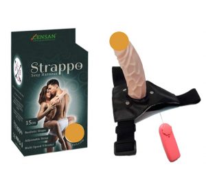 Strappo 15cm Testissiz İçi Boş Belden Bağlamalı Vib.