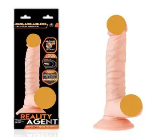 Reality Agent Çift Dokulu  Dildo.. - Görsel 2