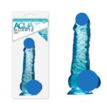 Quartz Aqua Şeffaf Jel Dildo..