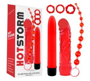 Hot Storm Flirting of Couple  Set - Görsel 2