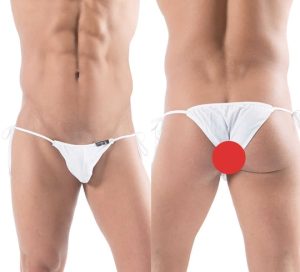 Yandan Bağlamalı Fantezi Erkek Tanga - - Görsel 2