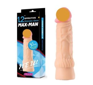 Max Man 30mm Dolgulu Penis Kılıfı - Görsel 2