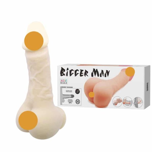 Bigger Man Yeni Nesil Ultra Realistik Mastürbatör ve Penis Kılıfı - Görsel 1