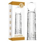 Sleeve Damarlı Dolgulu 4cm Uzatmalı Şeffaf Silikon  Kılıf