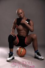 Erkek Realistik Siyahi Manken Lucky