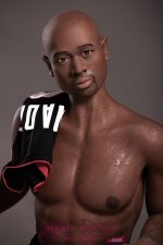 Erkek Realistik Siyahi Manken Lucky - Görsel 3