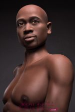 Erkek Realistik Siyahi Manken Lucky - Görsel 12